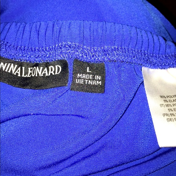 Gorgeous Nina Leonard Pull on Straight Leg Pants - Picture 2 of 9